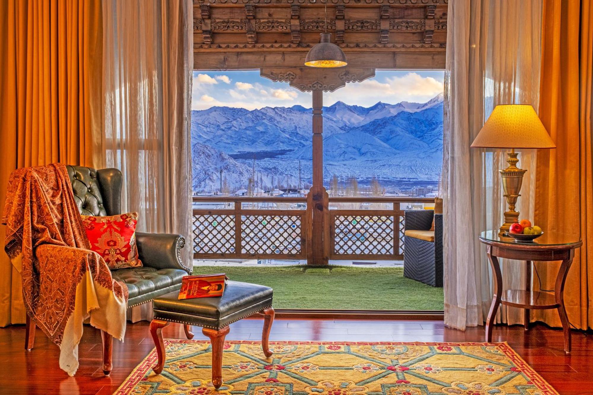 Hotel The Grand Dragon Ladakh Leh Exterior foto