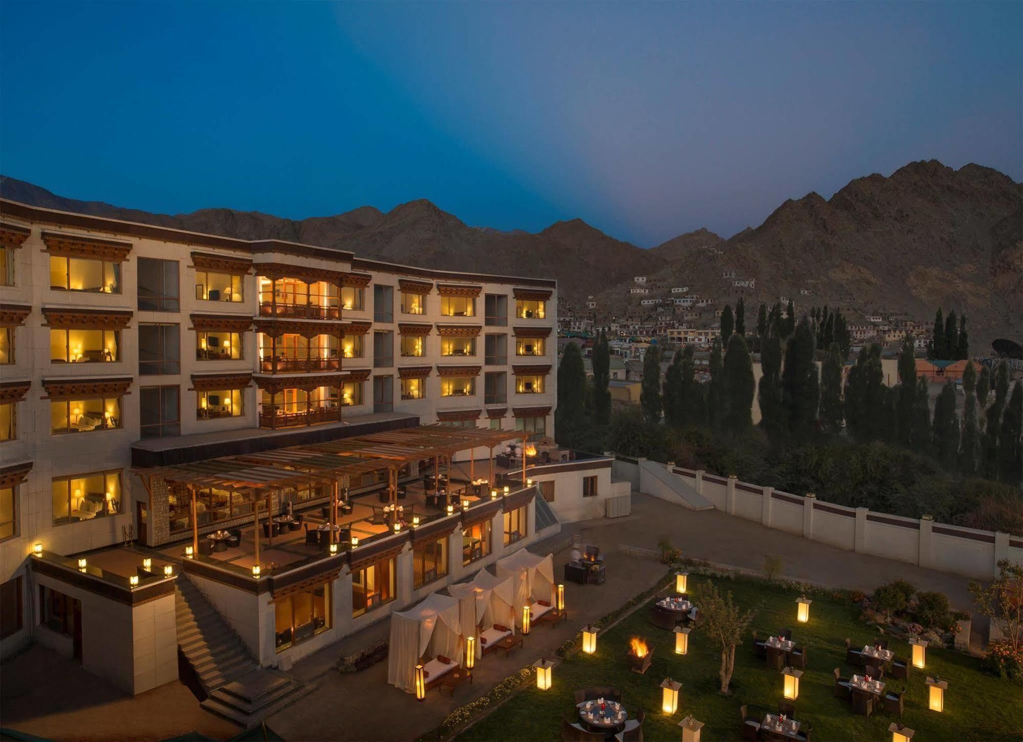 Hotel The Grand Dragon Ladakh Leh Exterior foto